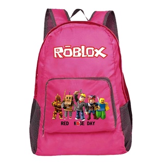 Mochila infantil ROBLOX, linda impressão dos desenhos animados, sacos  escolares leves, ponto, meninos, meninas, quente, 2 peças - AliExpress