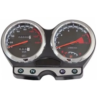 Painel Completo Com Chicote Moto Para Suzuki Yes/En 125/Gs 125 2005 até 2013 Preto