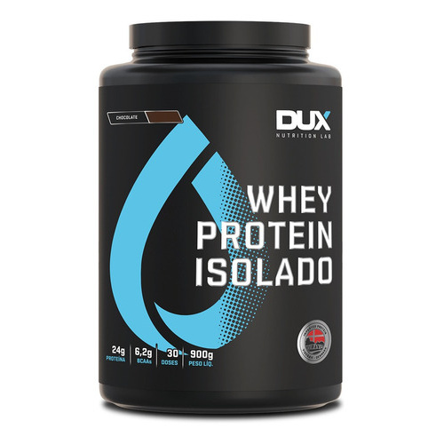 Whey Isolado 900g + 3 Barrinhas Snack – Dux Nutrition