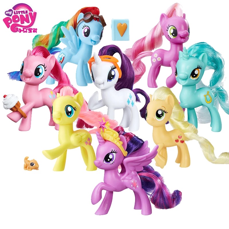 Filme Azul My Little Pony Figuras Brinquedos