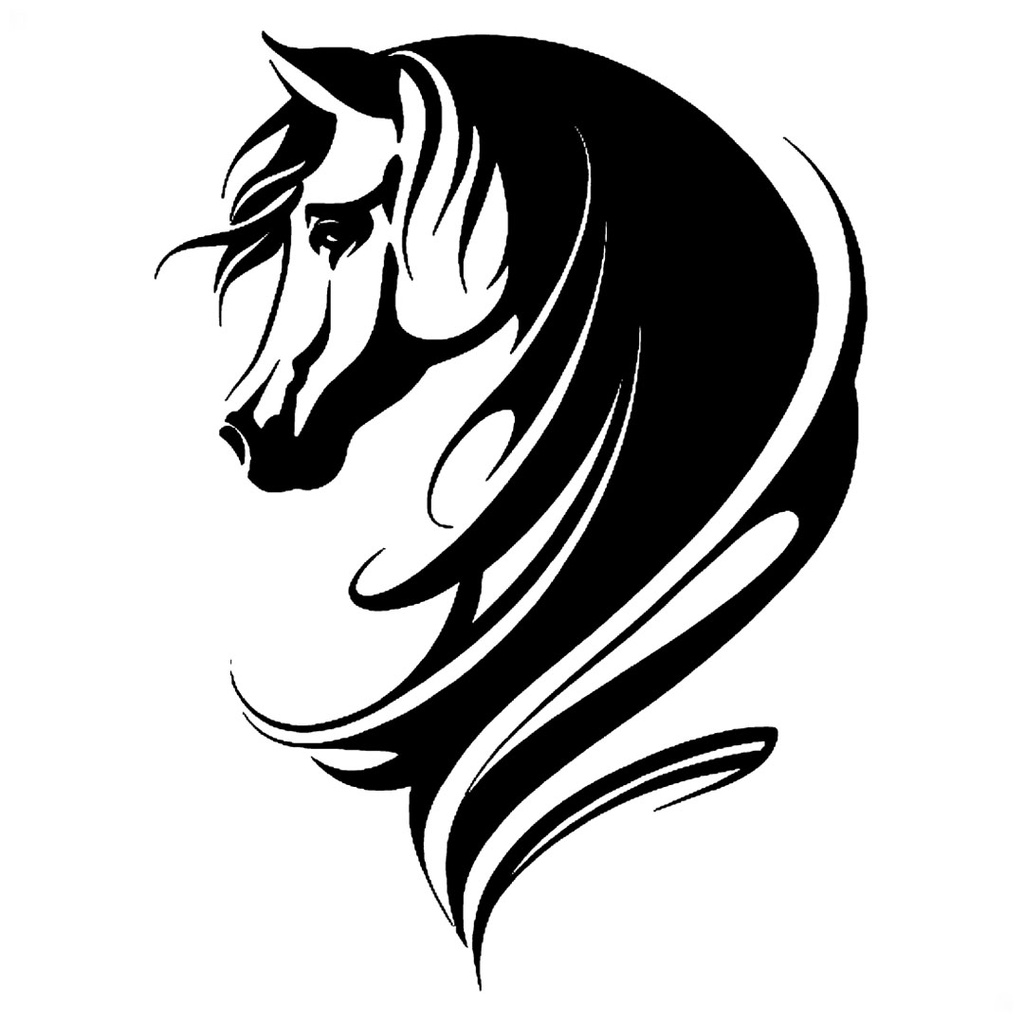 Pin de soledad em Crafts  Cavalo desenho, Cavalo, Desenho fácil de cavalo