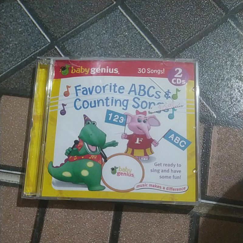 CD Baby Genius - Favorite Abcs/ Counting Songs (IMPORTADO, USADO EM ...