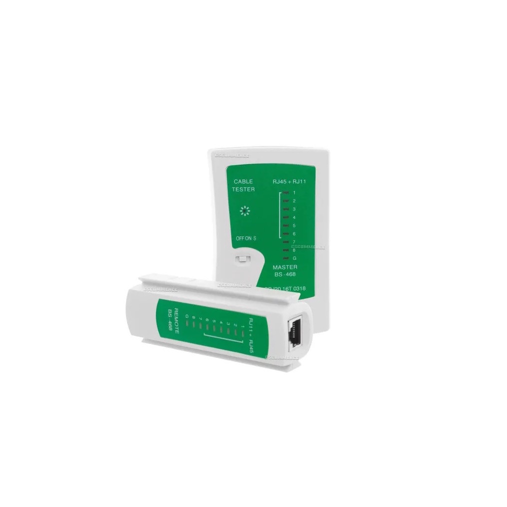 5 Testador Rj45 Testador De Cabos Rede Lan Rj45 Rj11 | Shopee Brasil