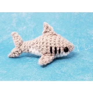 Chaveiro Amigurumi Tubarão Shark