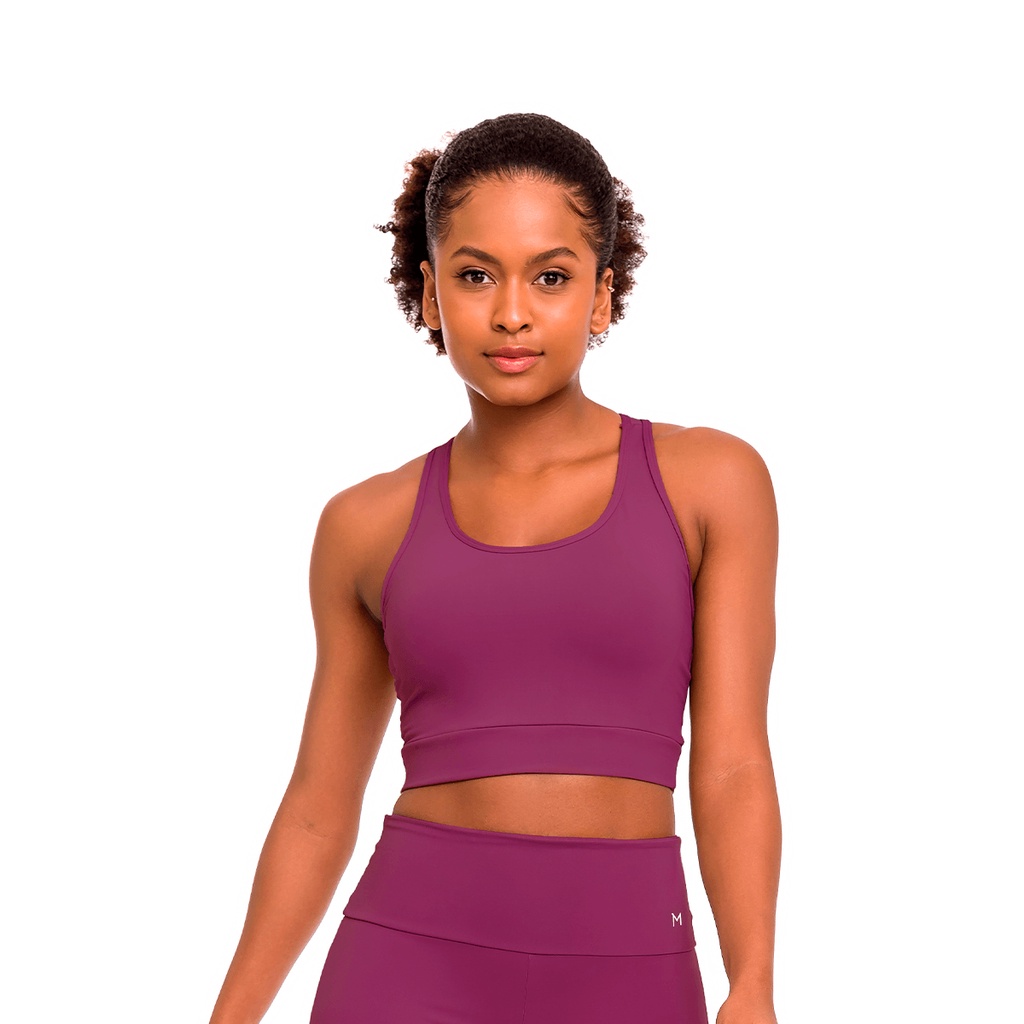 Top Fitness Cropped - Alta Sustentação