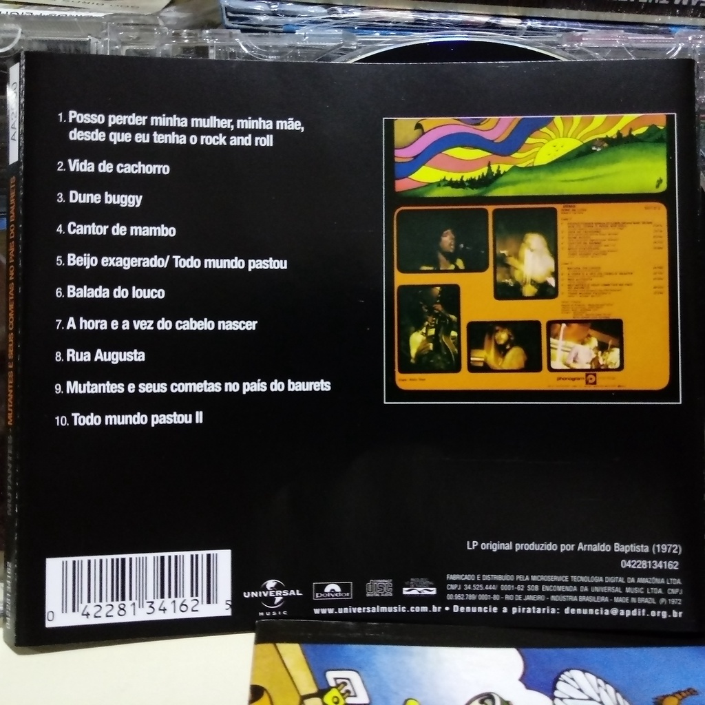 Cd Mutantes - Mutantes e seus cometas no país do Baurets | Shopee