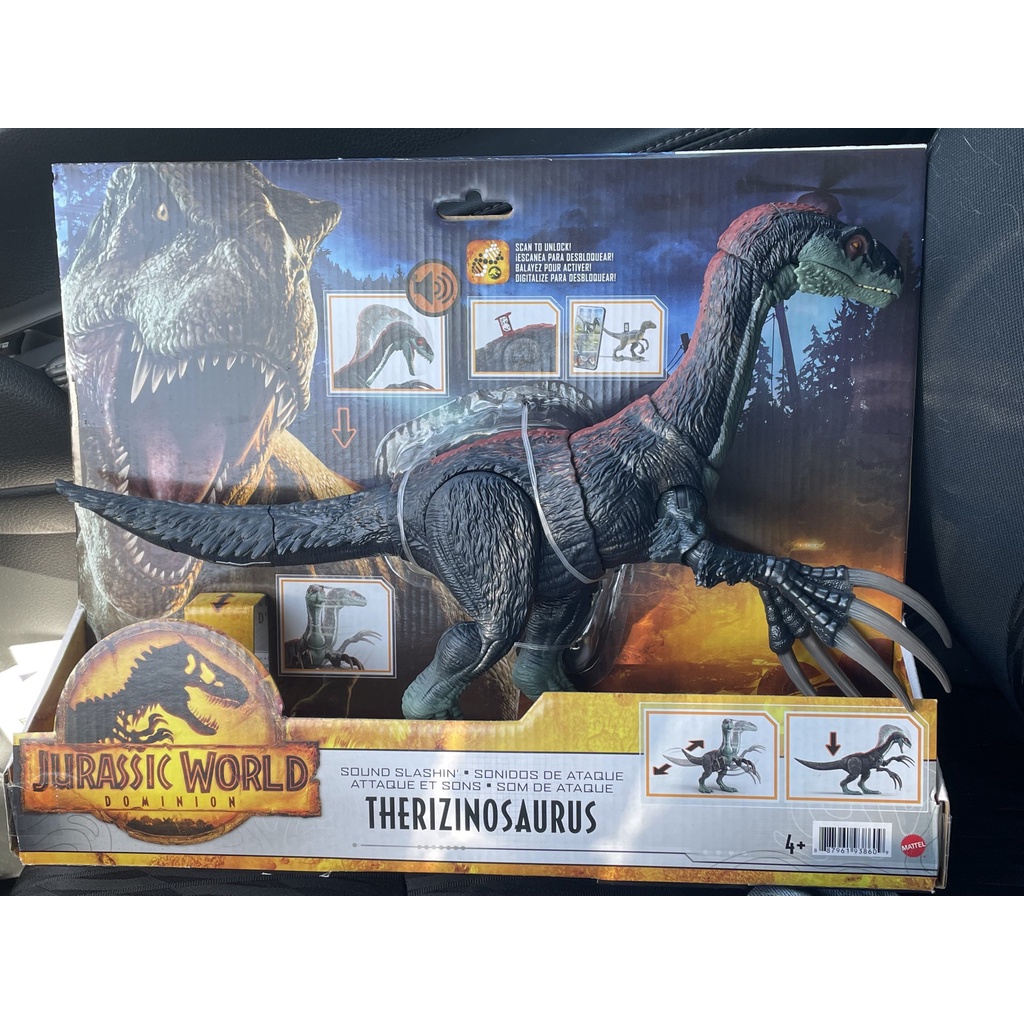 Jurassic World Dominion Therizinosaurus Mattel Com Som Shopee Brasil