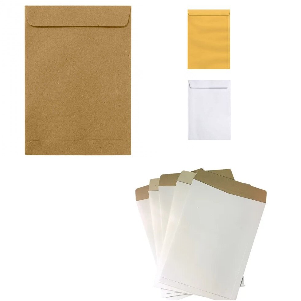 Envelope para documentos pacote com follhas | Shopee Brasil