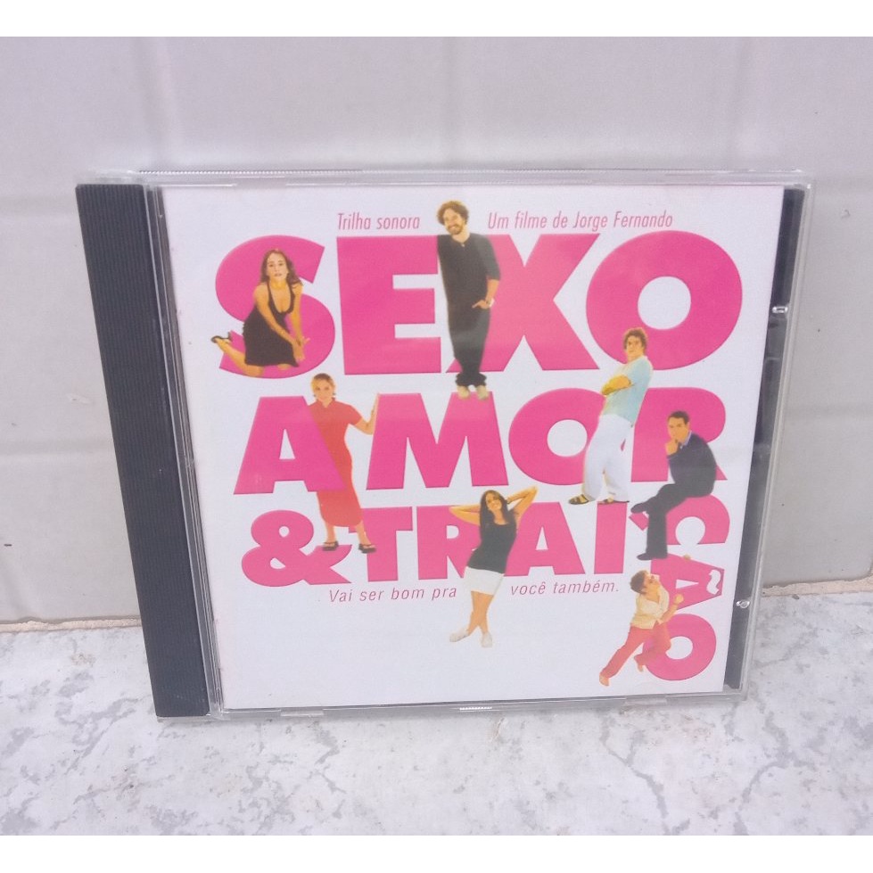 CD Sexo Amor e Traição - trilha sonora filme com Angela Ro Ro Ed Motta  Cássia Eller Farofa Carioca | Shopee Brasil