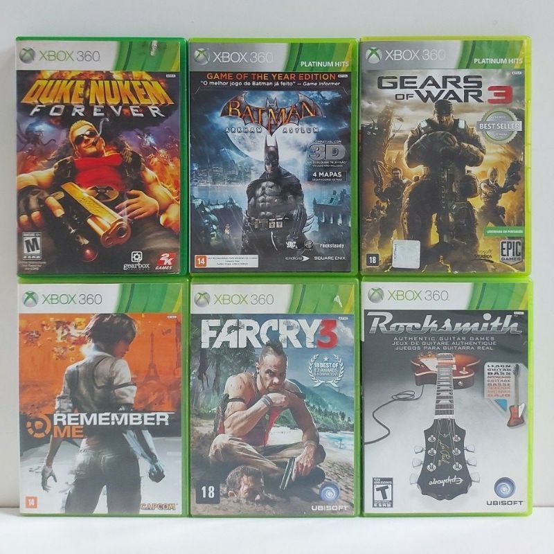 Jogos Originais Xbox 360 pronta Entrega escolha na variação