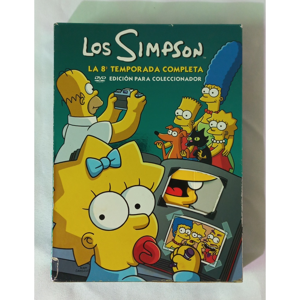 BOX de DVDs 8ª Temporada dos Simpsons - Original