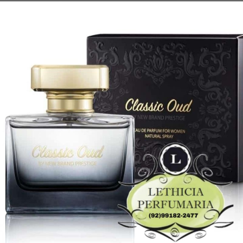 Classic Oud - Eau de Parfum New Brand Prestige - Perfume Feminino