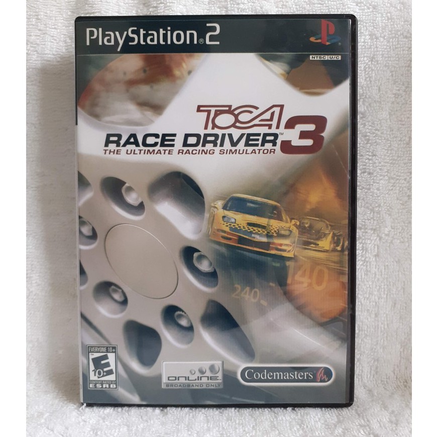 TOCA RACER DRIVER 3 JOGO REPR PARA PLAYSTATION 2 Shopee Brasil