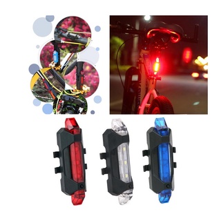 Pisca de Bicicleta Bike Sinalizador Luz Traseira Led Segurança USB