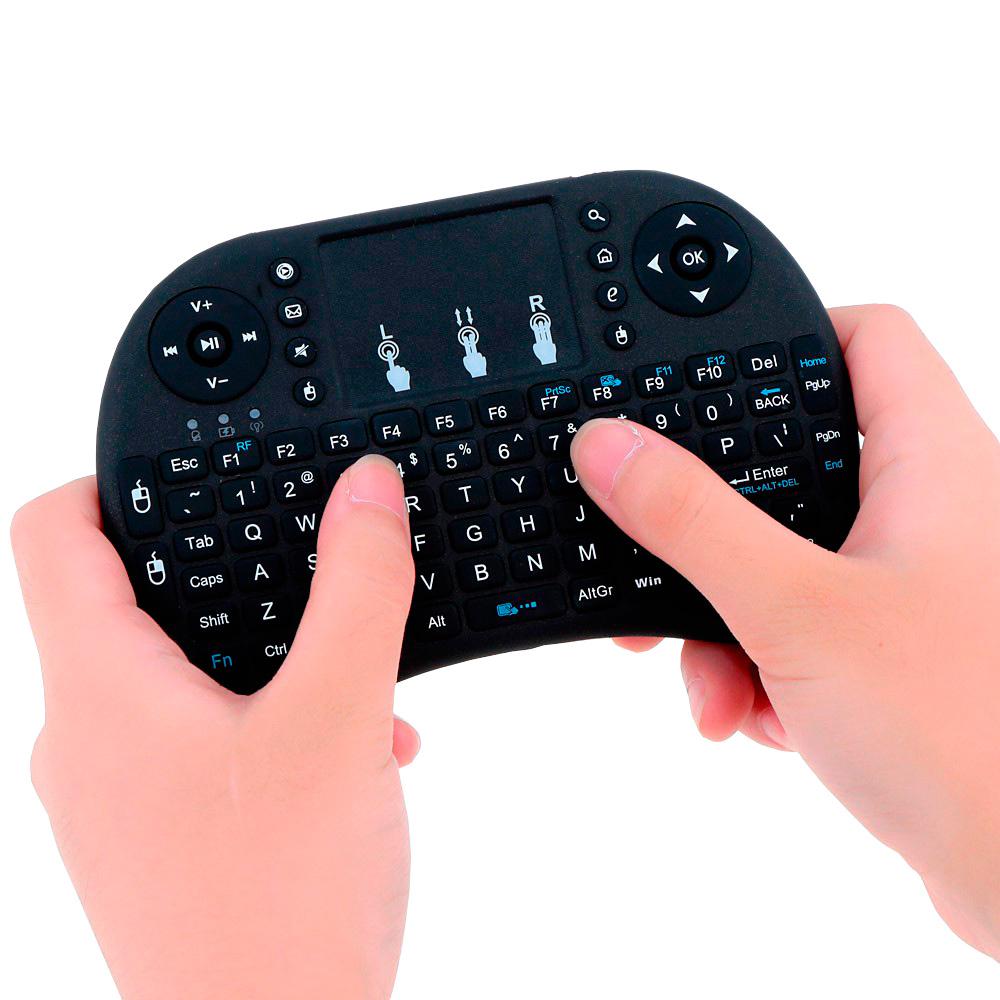 Mini Teclado Wireless Touch Pad Celular Pc Android Tv Smart ...
