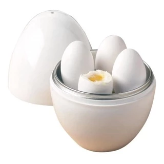 Recipiente Cozinhar Ovo Microondas Rapido Pratico Saudavel