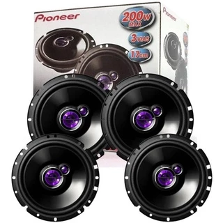 Kit 04 Alto Falante Pioneer Triaxial 6 Polegadas 200w Rms total Kit Original Interno