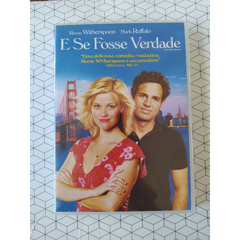 Dvd Original E Se Fosse Verdade Shopee Brasil 3309