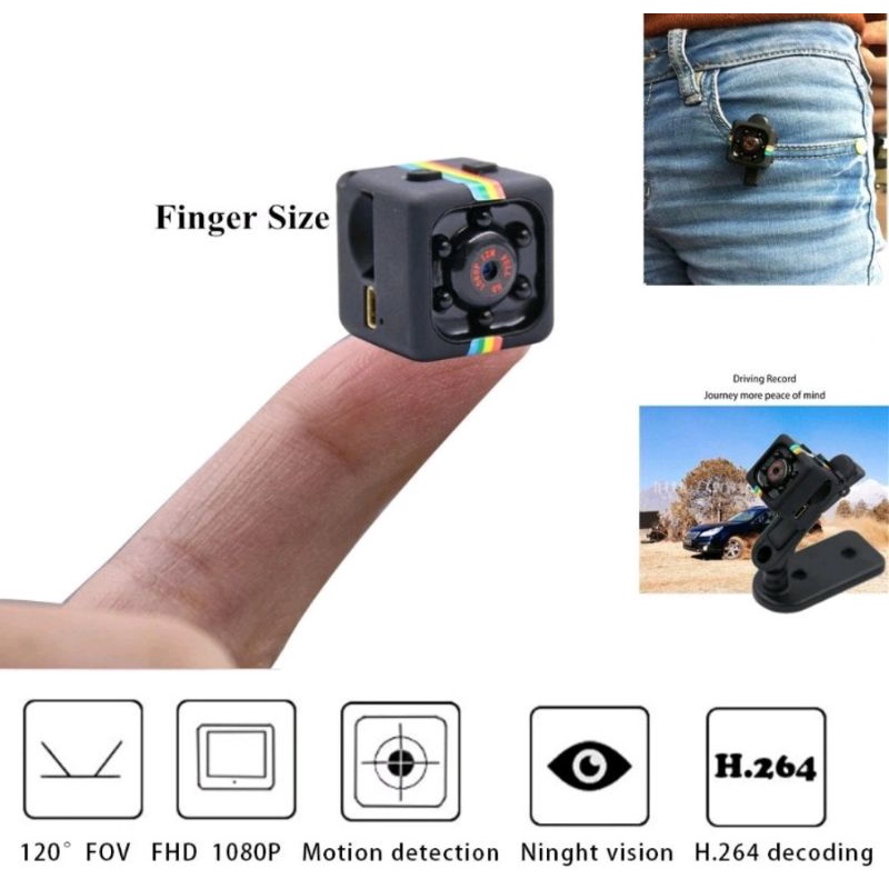 Mini Câmera SQ11 DV CÂMERA FULL HD 1920X1080 Shopee Brasil