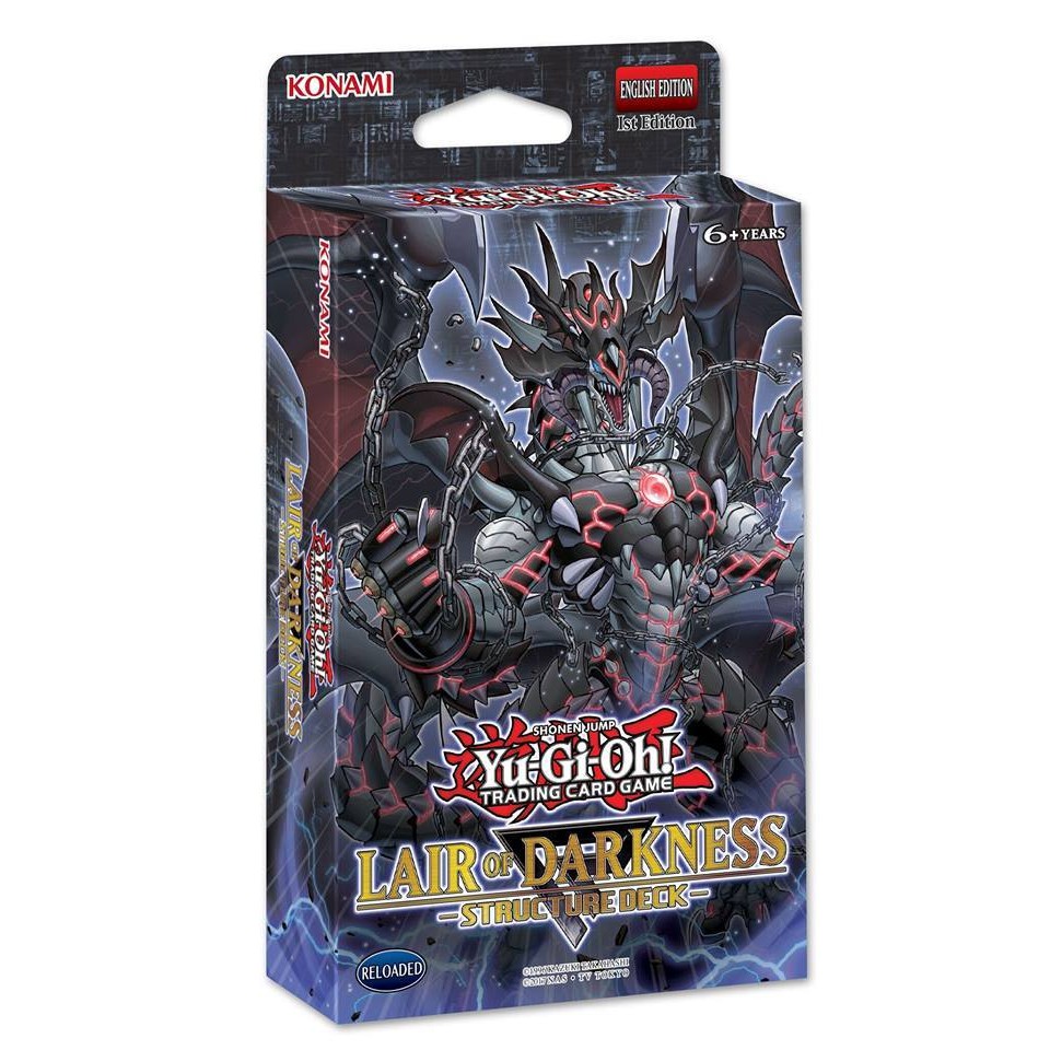 ** Yugioh Structure Deck Lair Of Darkness Sr06-en **