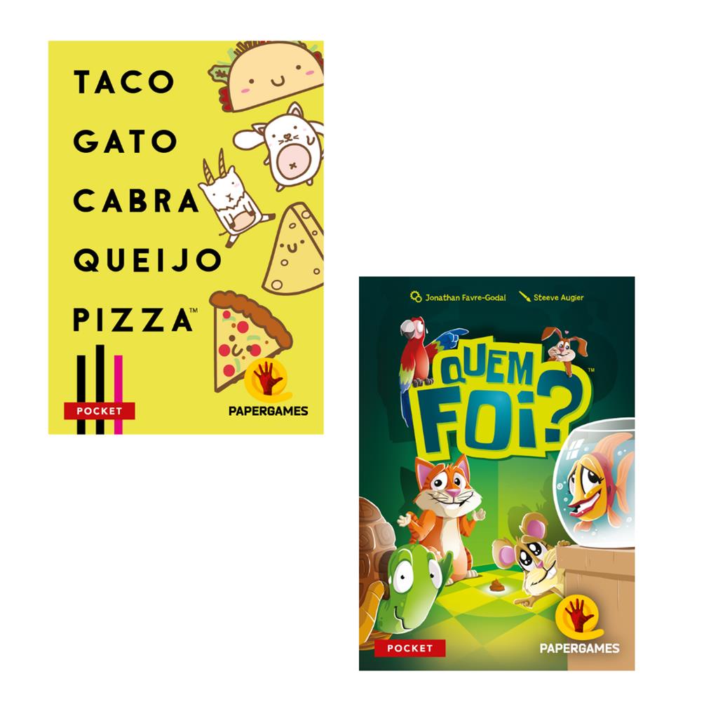 Jogo de Cartas Taco Gato - PaperGames - Casa Joka