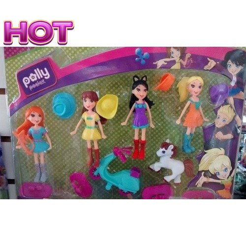 Polly Pocket Conjunto Festa do Baile - Up Brinquedos