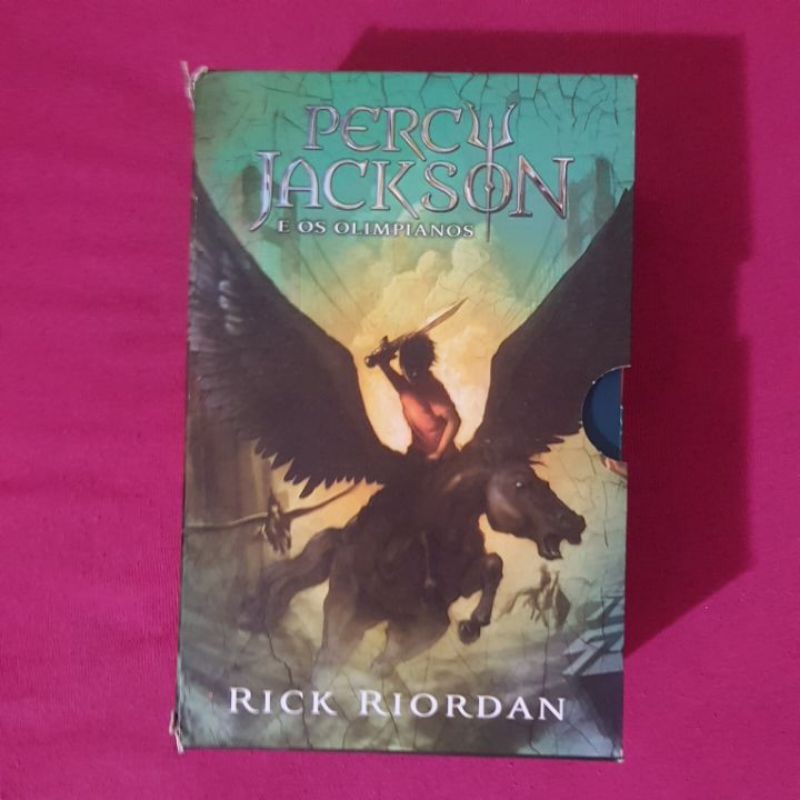 Box Percy Jackson E Os Olimpianos Shopee Brasil