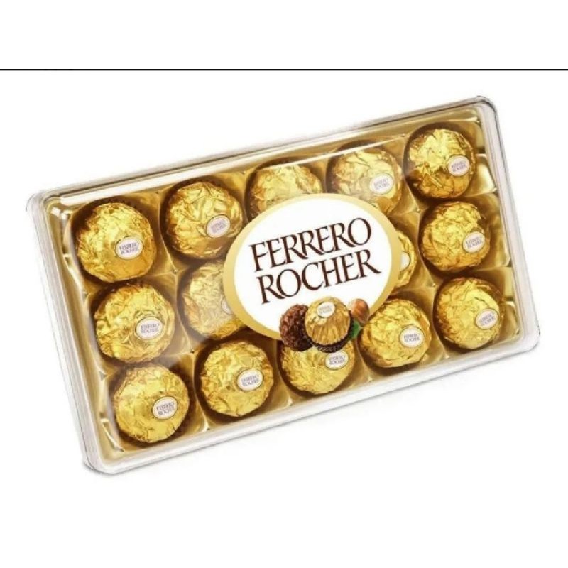 chocolate bombom Ferrero Rocher, 12 unidades 150g | Shopee Brasil