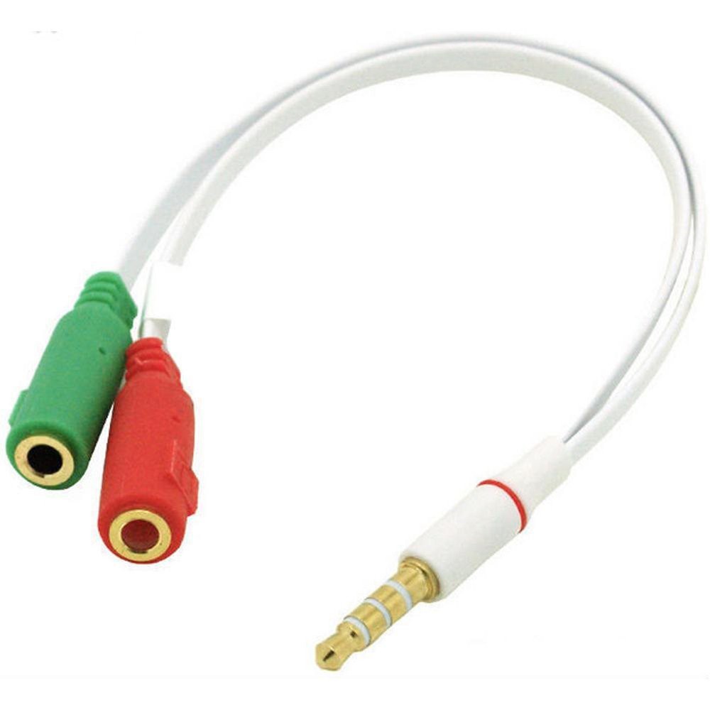 Adaptador Ps4 P3 para P2 Controle Microfone Xbox One Fone Microfone