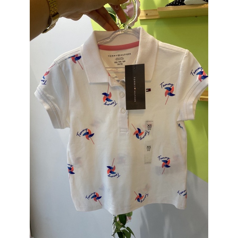 Camisa gola polo Tommy Hilfiger 4-5 anos