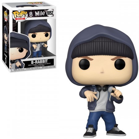 も*ん様 ファンコ FUNKO フィギュア Funko Pop 8 Mile R Funko Pop! 8 Mile - B-Rabbit #1052 Eminem | Shopee Brasil