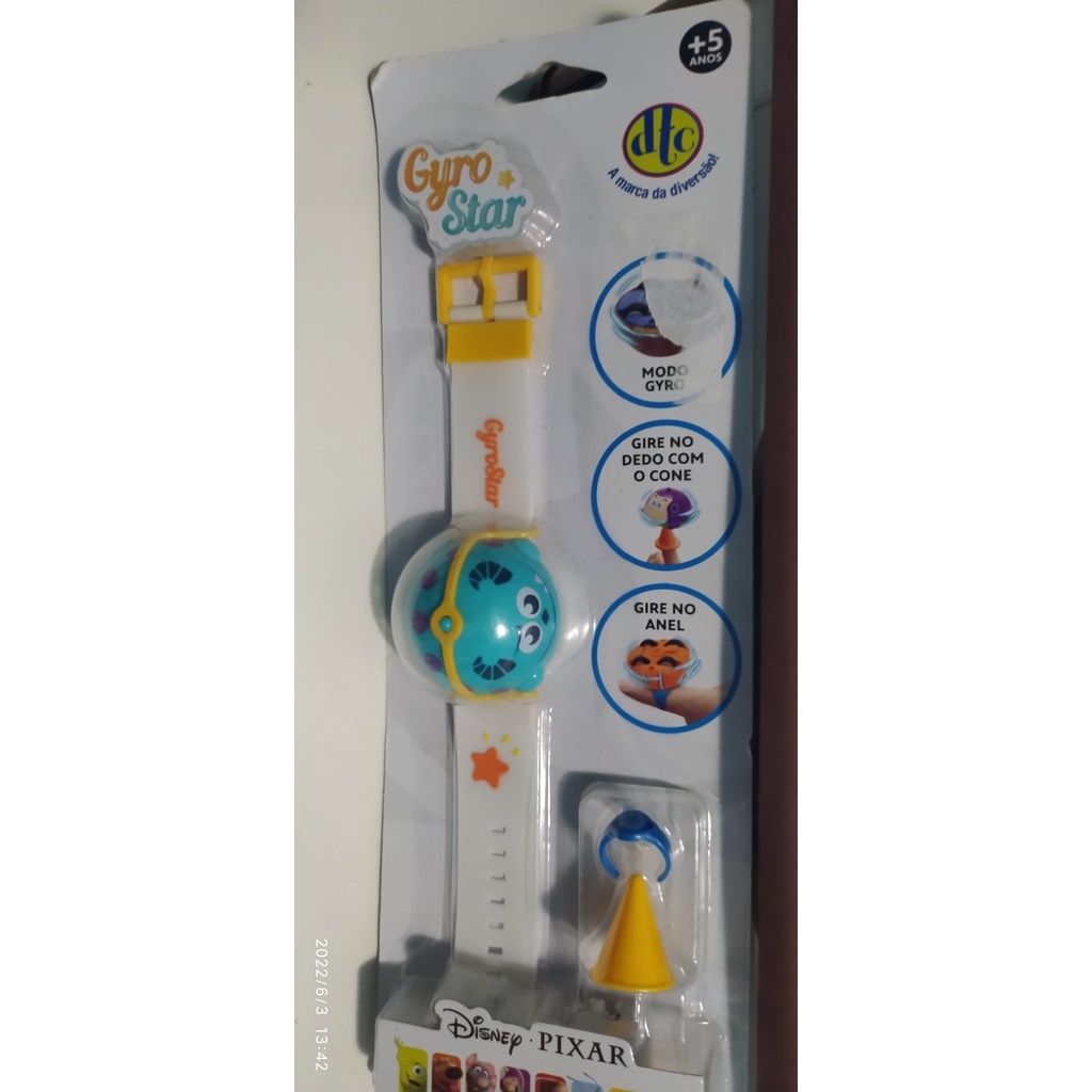 Peão Disney Pixar Gyro Star Sullivan Monstros Sa- Dtc | Shopee Brasil