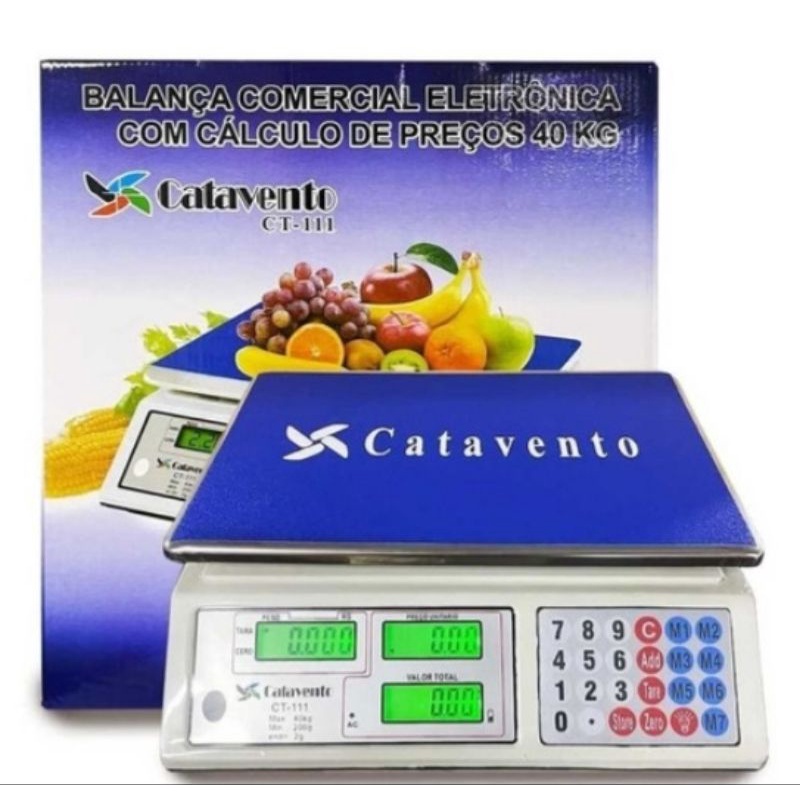 Balança Comercial 40Kg Marcas Variadas (2 unid Max por pedido) | Shopee ...
