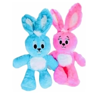 Promoção Coelho Azul Ou Rosa De Pelúcia 50 cm