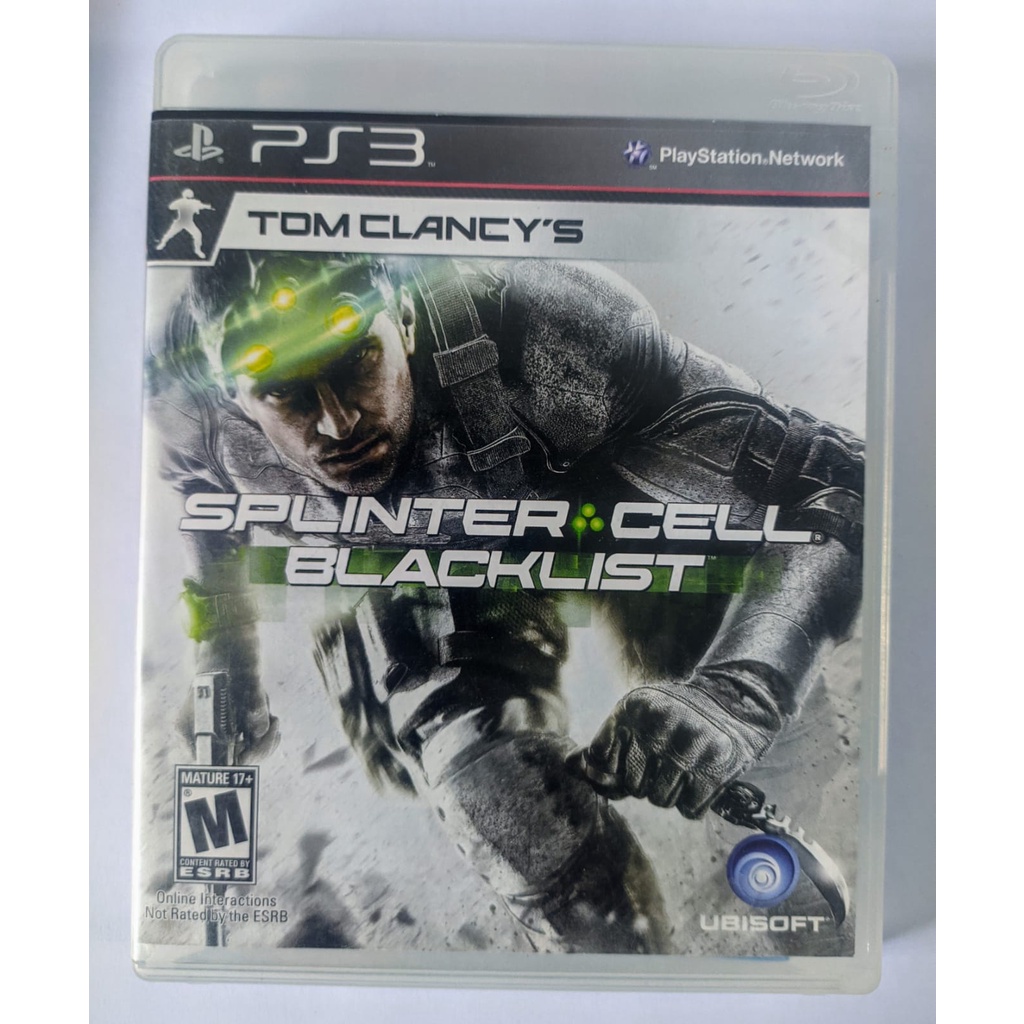 Tom Clancy's Splinter Cell Blacklist Original Mídia Física Ps3 - Envio Imediato