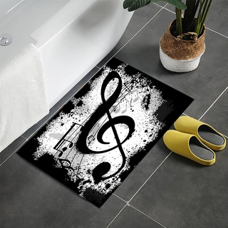 ZUNPNG Tapete de área de notas musicais fogo e água 1,5 m x 1,8 m, tapetes  modernos para sala de jantar dormitório quarto banheiro decoração de casa