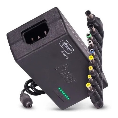 Diyeeni 96W 7-Speed Universale 12-24V Adattatore di tensione regolabile, alimentatore AC DC con 8 punte intercambiabili