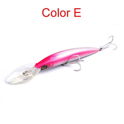 [Escolha De Valor] 18cm/27g Isca De Pesca De Minhoca Água Salgada Crankbait Sea Fishing Folat Wobbler Trolling Bait