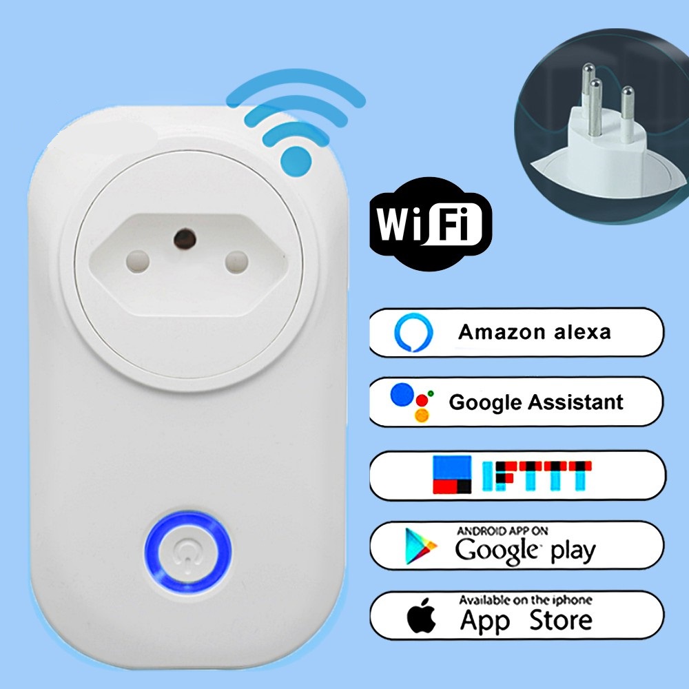 Adaptador Tomada Inteligente WiFi - Smart Life - Voltriz - Soluções em  Eletroeletrônica