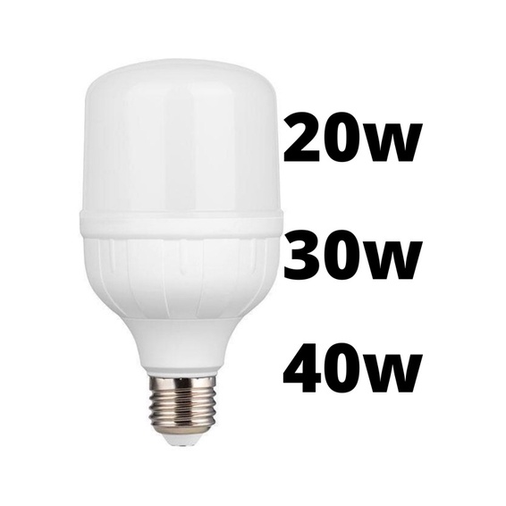 1 Lâmpada Led Globe Alta Potência 20w/ 30w/ 40w Iluminação Externa Economica Bivolt