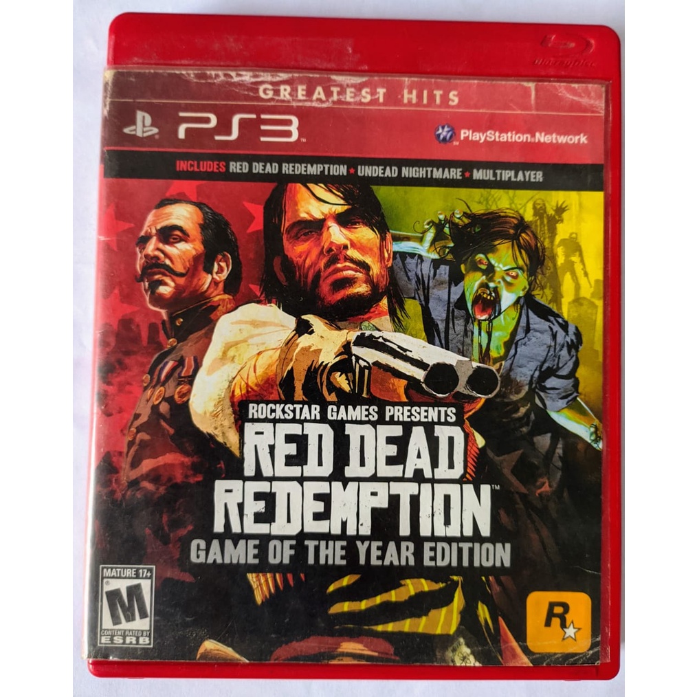 GAME RED DEAD REDEMPTION - PS3 - GTIN/EAN/UPC 710425375736 - Cadastro de  Produto com Tributação e NCM - Cosmos