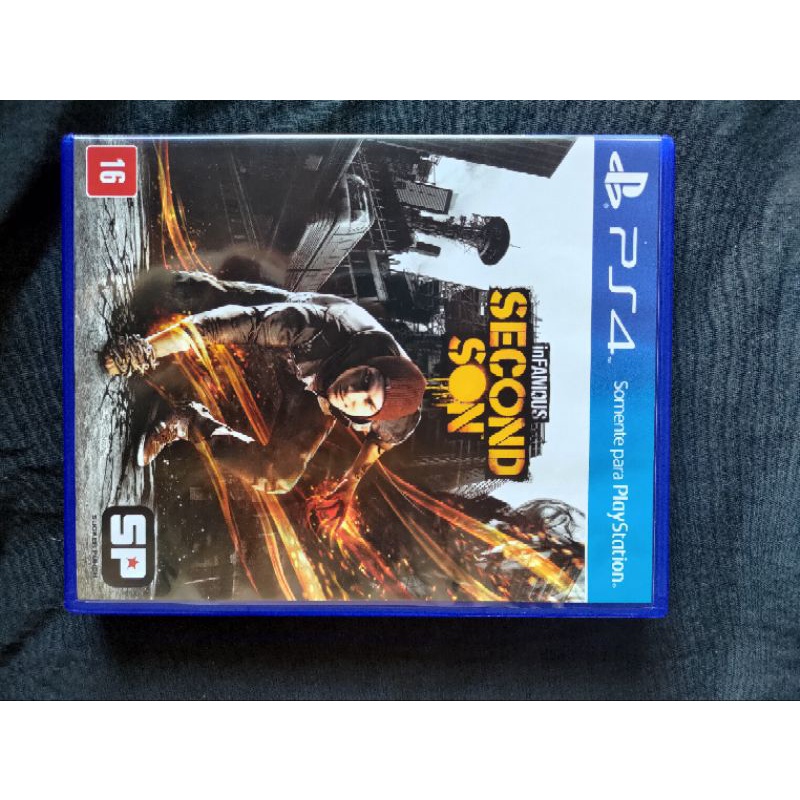 Jogo inFAMOUS: Second Son Playstation Hits PS4 Mídia Física - Saqueti