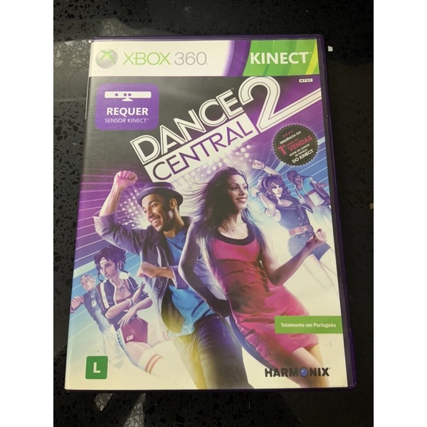 Jogo Kinect Dance Central 2 - Xbox 360 - Física - Original