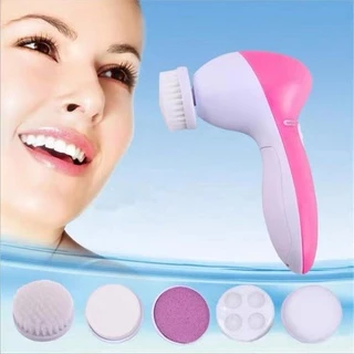 Escova Facial Elétrica 5 Em 1 Limpeza Rosto