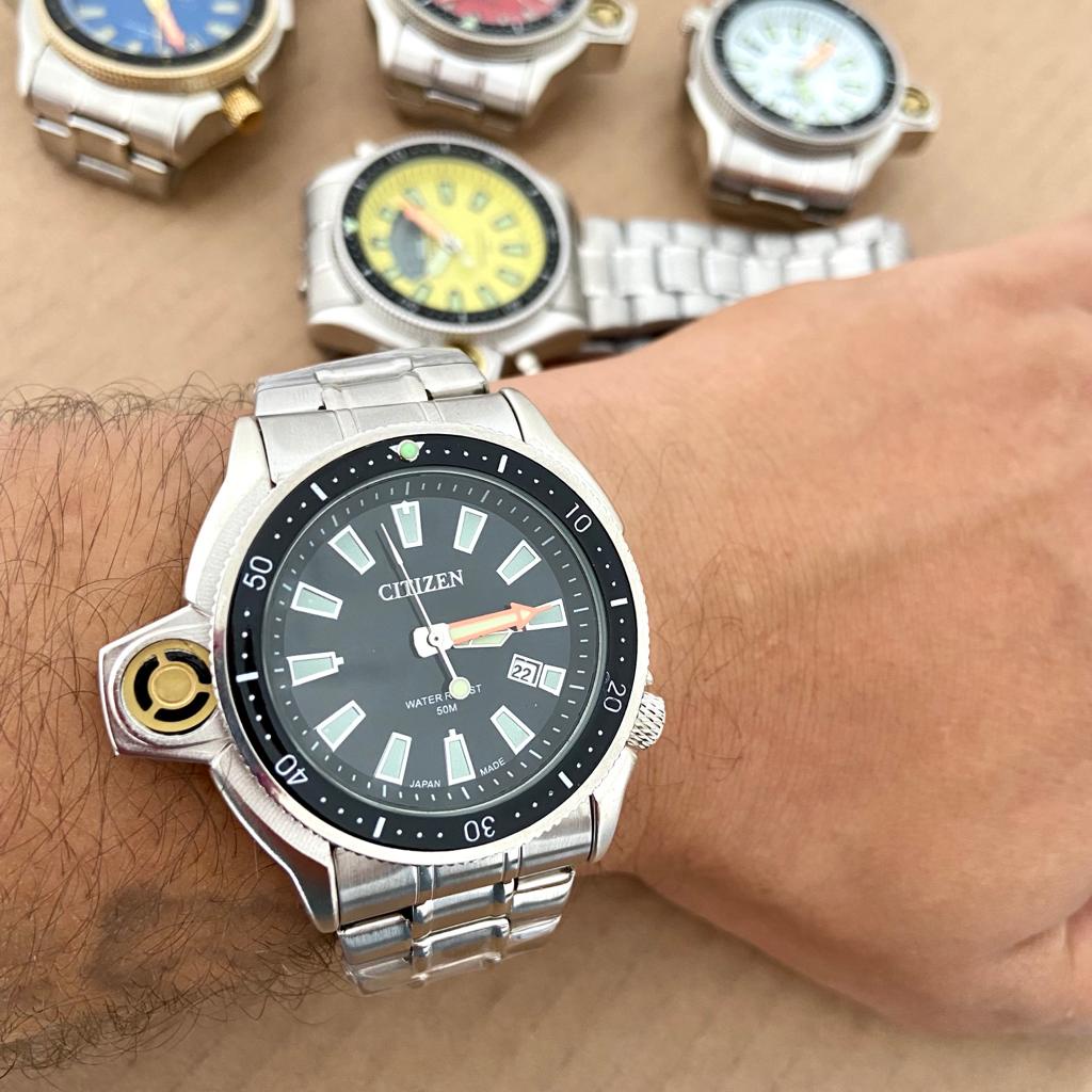 Relógio Aqualand- Pulseira Metal - A prova D'água