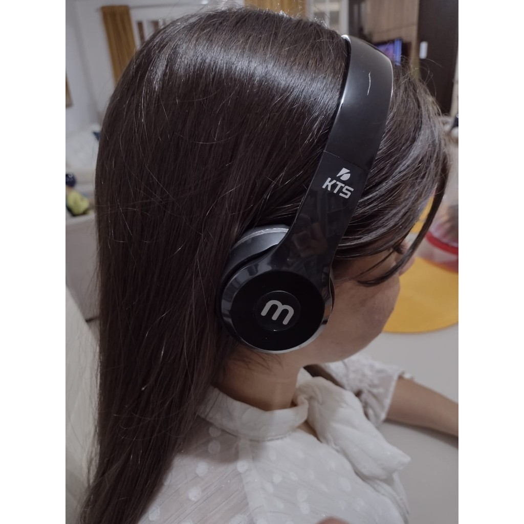 Fone Ouvido Mex Kts 866 Com Fio E Microfone Removível Stereo Super Bass Luxo Original