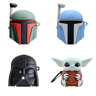 Kit fone sem fio i12 + case protetora personagem star wars