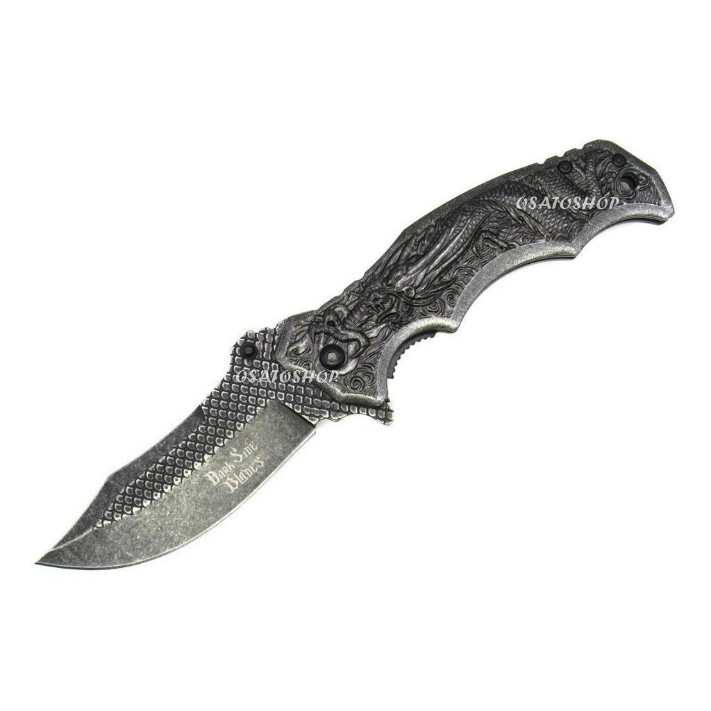 Canivete Dark Side Blades, Dragão Alto Relevo 1º Qualidade.