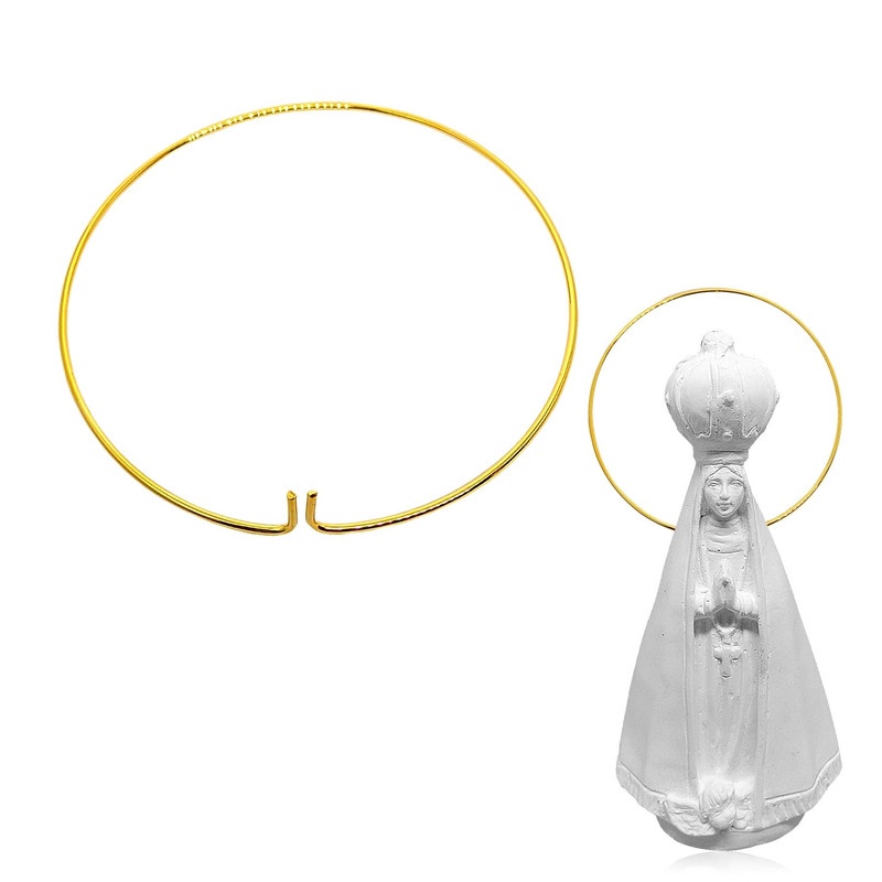Resplendor Para Imagem Arco 15cm Para Imagens 50cm A 60cm | Shopee Brasil