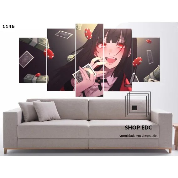 Quadro Kakegurui Anime